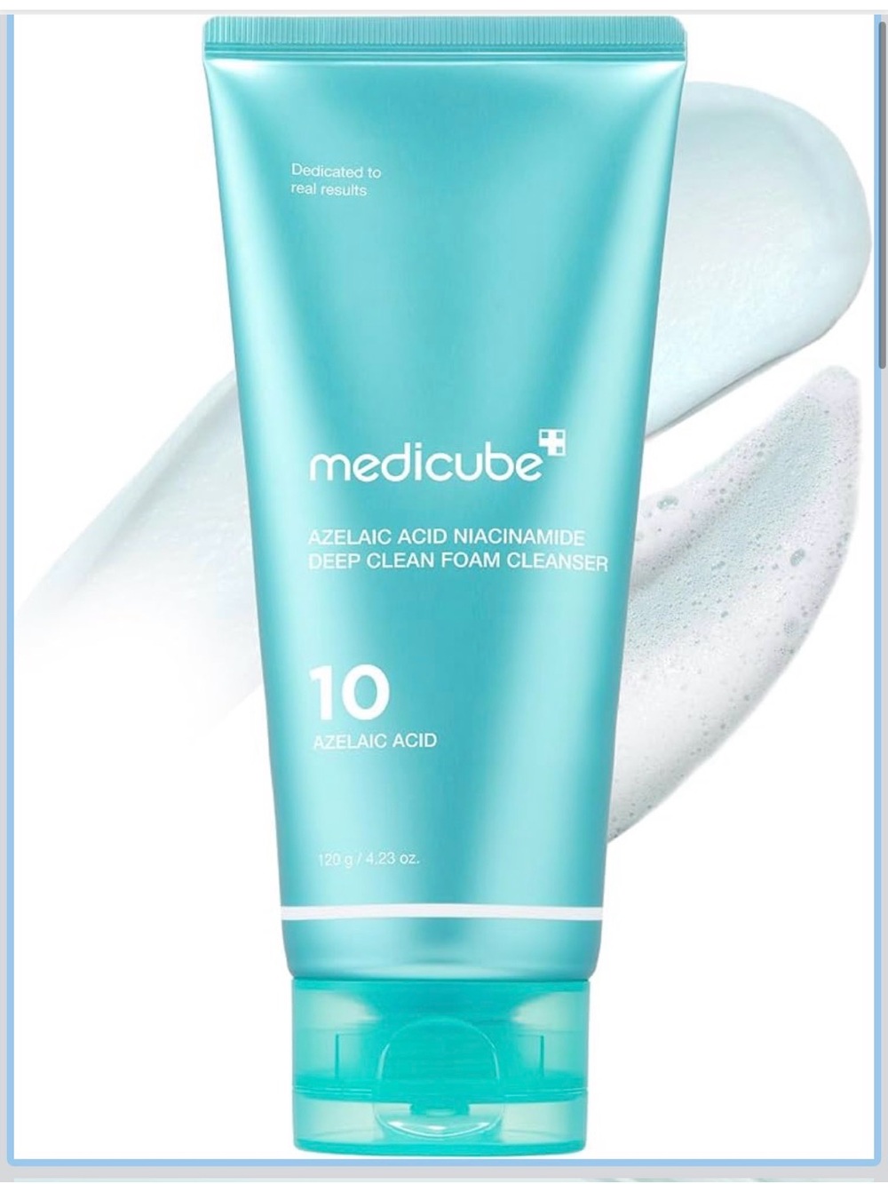 Medicube Azelaic Acid Niacinamide Deep Clean Foam Cleanser - 4.23 oz